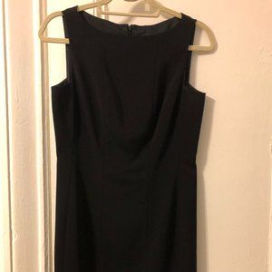 Ann Taylor Black Sleeveless Sheath Dress Size 4